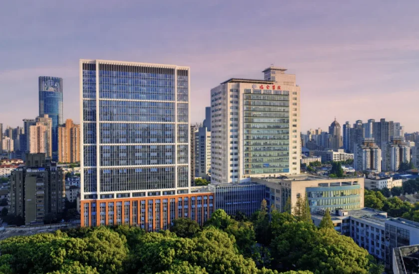 Ruijin Hospital affiliated to Shanghai Jiao Tong University School of Medicine · Panoramic View of Hospital Buildings